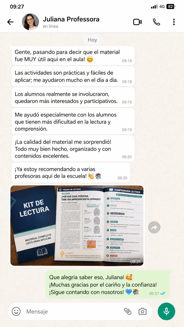 Testimonio de Juliana, profesora
