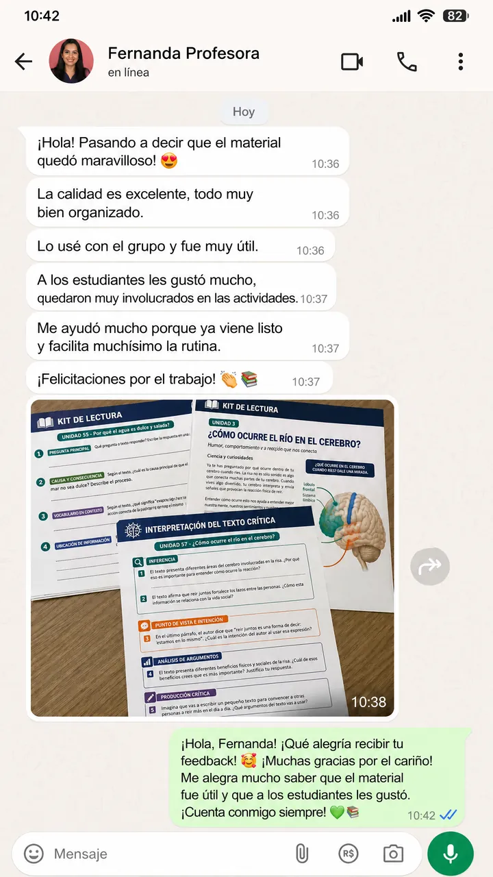 Testimonio de Fernanda, profesora